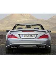 Diffuseur + Embouts échappements SL63 AMG pour Mercedes SL R231 Pack AMG (2012-04/2016)