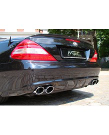 Echappement MEC DESIGN Mercedes SL 350 / 500 (R230) - Silencieux