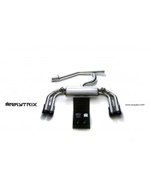 Ligne d'échappement sport inox Cat-Back ARMYTRIX à valves pour Golf 7 R (MK7) (2013-)