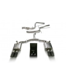 Ligne d'échappement Cat-Back ARMYTRIX à valves pour Audi A4 2,0 TFSI 2WD B9 (2016-)