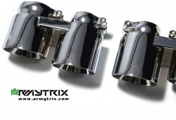 Ligne d'échappement inox ARMYTRIX à valves Porsche 991 Turbo / Turbo S (2013-2015)