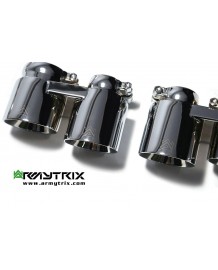 Ligne d'échappement inox ARMYTRIX à valves Porsche 991 Turbo / Turbo S (2013-2015)