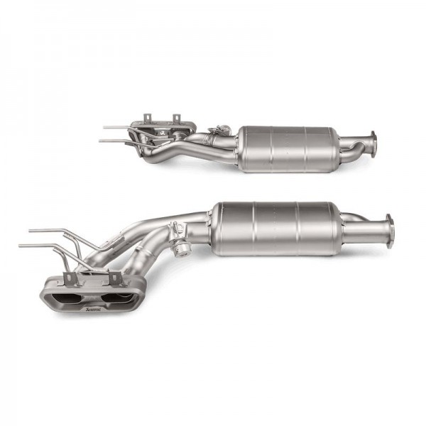 Silencieux d'échappement Titane AKRAPOVIC pour Mercedes Classe G63 AMG W463 (2015-).