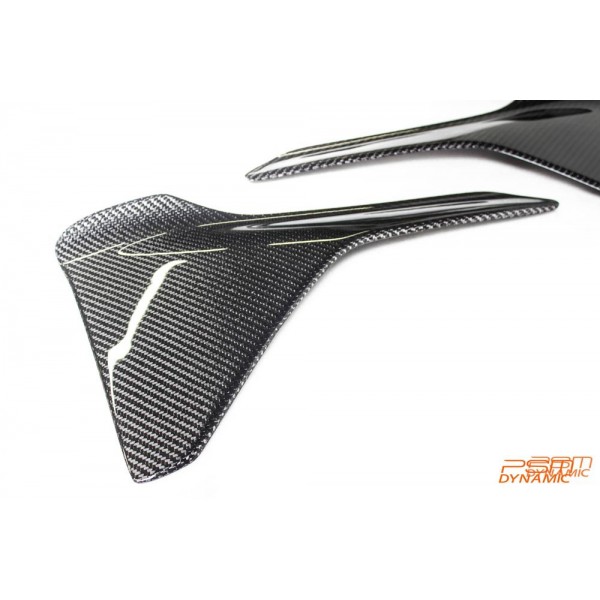 Extensions de pare-chocs avant Carbone PSM Dynamic Bmw M2 F87 (2015+) Extensions de pare-chocs avant Carbone PSM Dynamic Bmw M2 F87 (2015+)