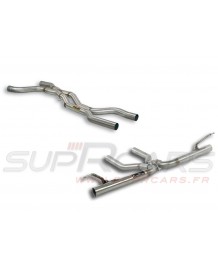 Ligne d'échappement Cat-Back SUPERSPRINT Racing pour Porsche Cayenne 955 4,5 V8 S 340Ch (2003-2006)(Bruyant)