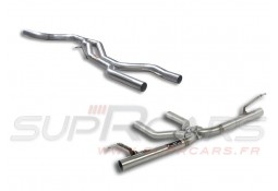 Ligne d'échappement Cat-Back SUPERSPRINT Racing pour Porsche Cayenne 955 3,2i V6 250Ch (2004-2006)(Bruyant)