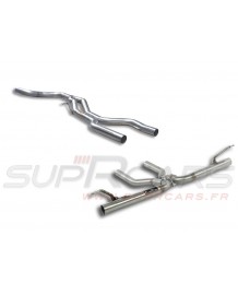 Ligne d'échappement Cat-Back SUPERSPRINT Racing pour Porsche Cayenne 955 3,2i V6 250Ch (2004-2006)(Bruyant)