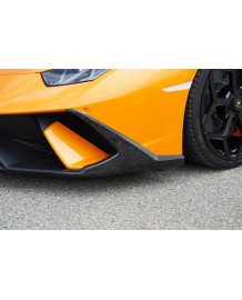 Spoiler Avant Latéral Carbone Forged NOVITEC Lamborghini Huracan Performante