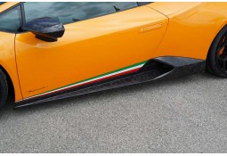 Bas de Caisse NOVITEC Lamborghini Huracan Performante (2017+) (Carbone Forged)