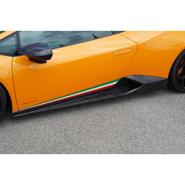 Bas de Caisse Carbone Forged NOVITEC Lamborghini Huracan Performante