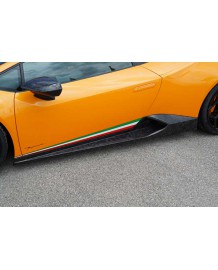 Bas de Caisse Carbone Forged NOVITEC Lamborghini Huracan Performante