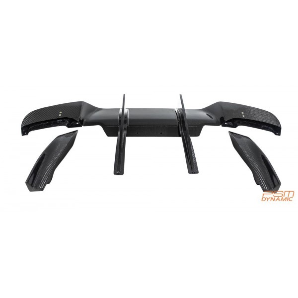 Diffuseur Carbone PSM Dynamic Bmw M6 F12 F13 F06 (Stage 1) Diffuseur Carbone PSM Dynamic Bmw M6 F12 F13 F06 (Stage 1)