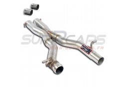 Echappement SUPERSPRINT Mercedes C63 AMG W204 (2007+) -X pipe