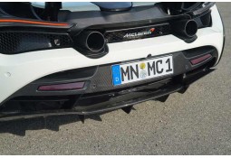 Recouvrement pare-chocs Arrière Carbone NOVITEC McLaren 720S