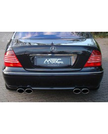 Echappement MEC DESIGN Mercedes Classe S500 (W220) - Ligne Cat-Back