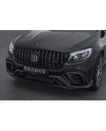 Rajouts de Spoiler avant Carbone BRABUS Mercedes GLC63 AMG SUV (X253) (2018+)