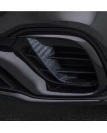 Extensions de pare-chocs avant Carbone BRABUS Mercedes GLC63 AMG Coupé / SUV (X/C253) (2018+)
