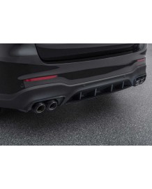 Echappement BRABUS Mercedes GLC63 SUV (X253) (2017+) Silencieux à valves + Extensions deDiffuseur Carbone 