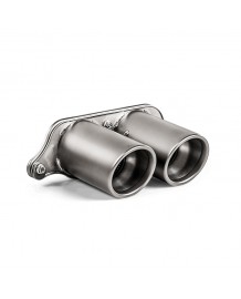 Embouts d''échappement AKRAPOVIC Titane Porsche 911 991.2 GT3 RS (2018+)