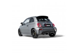 Echappement AKRAPOVIC ABARTH 595/595C/Pista/Turismo/Competizione- Silencieux.