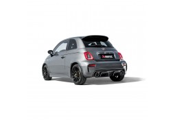 Echappement AKRAPOVIC ABARTH 595/595C/Pista/Turismo/Competizione- Silencieux.