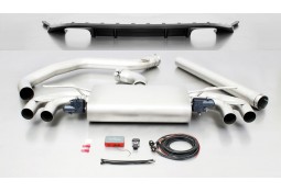 Echappement REMUS VW Golf 7 GTI 220/230/265ch (2013-2017)- Ligne Cat-Back à valves + Diffuseur look 7R