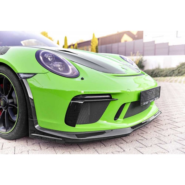 Spoiler avant Carbone TECHART Porsche 991.2 GT3 RS