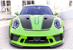 Capot Carbone partiel TECHART pour Porsche 991.1 + 991.2 GT3 RS