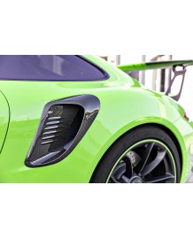 Ouies d'aération latérales Carbone TECHART pour Porsche 991.2 GT3 RS / 991.1 GT3 RS