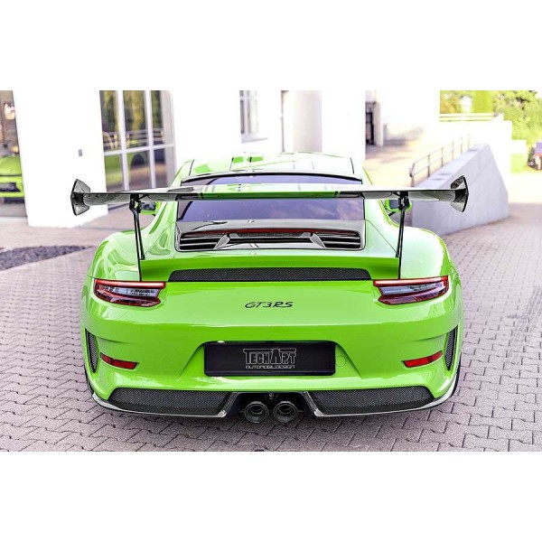 Cache capot Moteur Carbone TECHART Porsche 991.2 GT3 RS