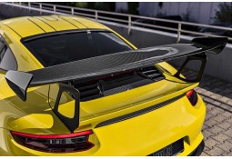 Partie centrale de becquet Carbone TECHART Porsche 991.2 GT3 RS