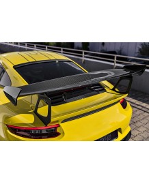 Partie centrale de becquet Carbone TECHART Porsche 991.2 GT3 RS