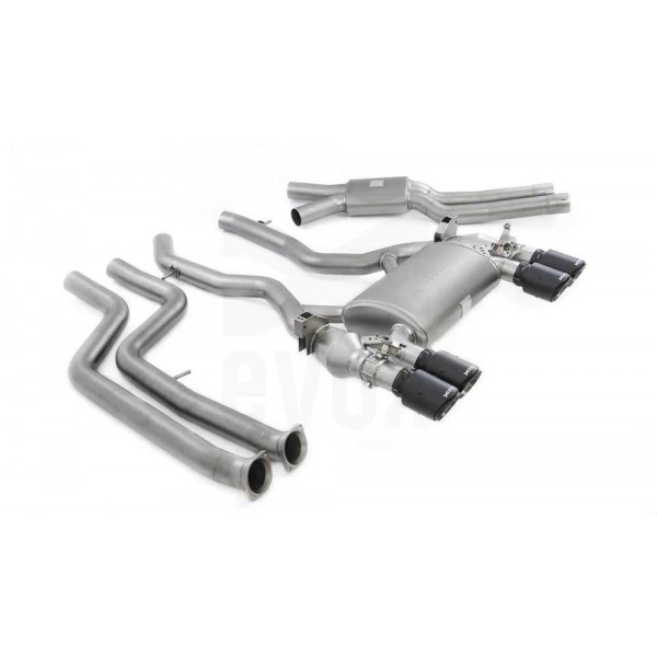 Echappement EVOX BMW M3 (F80) / M4 (F82) - Ligne Cat-Back à valves (2014+)