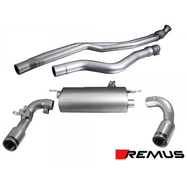 Echappement REMUS BMW 335i F30/F31 // 435i F32/F36 (2012+)- Ligne Cat-Back à valves 