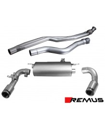 Echappement REMUS BMW 335i F30/F31 // 435i F32/F36 (2012+)- Ligne Cat-Back à valves 