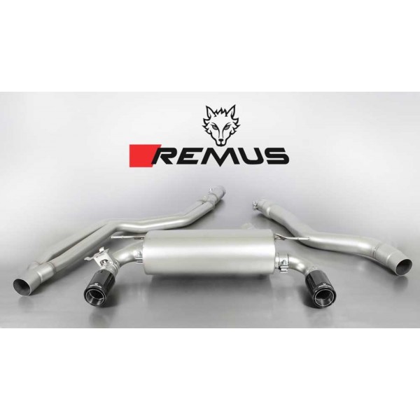 Echappement REMUS BMW 340i F30/F31 // 440i F32/F33/F36 (2015+)- Ligne Cat-Back à valves 