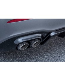 Echappement BRABUS Mercedes Classe A250 (+4MATIC) (W177) - Silencieux à valves + Diffuseur (2018+)