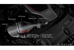 Kit Admission Direct Audi S4 S5 B8 3,0 TFSI EVENTURI Carbone / Kevlar  