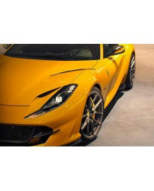 Inserts Capot Avant Carbone NOVITEC Ferrari 812 Superfast & GTS