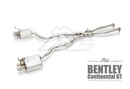 Echappement Fi Exhaust Bentley Continental GT (2003-2011) -Ligne Cat-Back à valves 