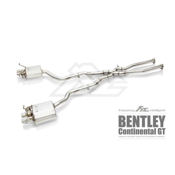 Echappement Fi Exhaust Bentley Continental GT (2003-2011) -Ligne Cat-Back à valves 