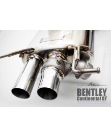 Echappement Fi Exhaust Bentley Continental GT (2003-2011) -Ligne Cat-Back à valves 