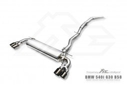 Echappement Fi EXHAUST BMW 540i (G30) (2017+) - Ligne Cat-Back à valves 