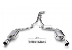 Echappement Fi EXHAUST Ford Mustang 2.3T Ecoboost Coupé MK6 (2015-2017) - Ligne Cat-Back à valves