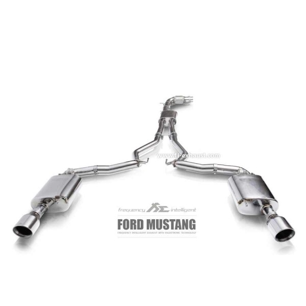 Echappement Fi EXHAUST Ford Mustang 2.3T Ecoboost Coupé MK6 (2015-2017) - Ligne Cat-Back à valves