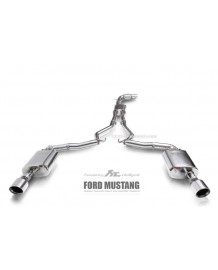 Echappement Fi EXHAUST Ford Mustang 2.3T Ecoboost Coupé MK6 (2015-2017) - Ligne Cat-Back à valves