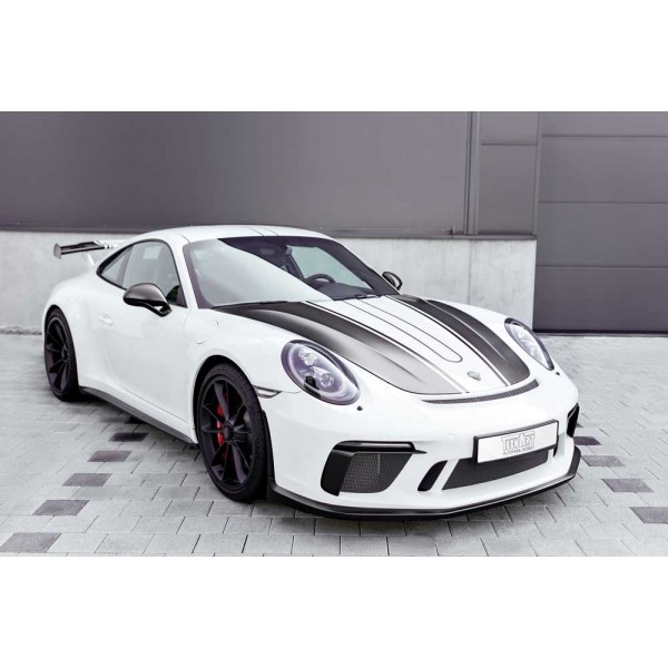 Capot Carbone partiel TECHART Porsche 991.2 +991.1 GT3 RS