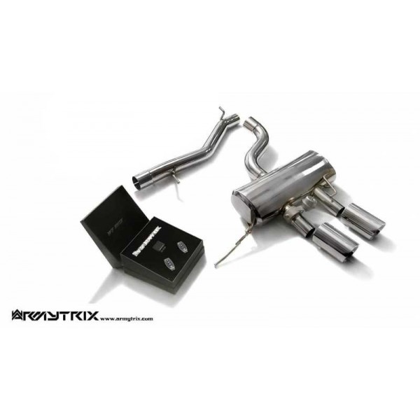 Echappement ARMYTRIX VW Golf 6 R - Ligne Cat-Back à valves (2008-2013)