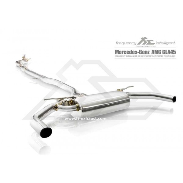 Echappement Fi EXHAUST Mercedes GLA45 AMG (X156) - Ligne Cat-Back à valves (2014+)