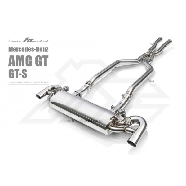 Echappement Fi EXHAUST Mercedes AMG GT / GTS (2015+) - Ligne Cat-Back à valves